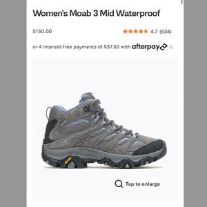 Women's Moab 3 Mid Waterproof